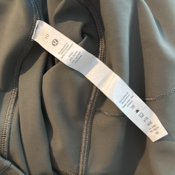 Lululemon Wunder Under High-Rise Tight 25" *Luxtreme Grey Sage Size 10 28 - Picture 5 of 6